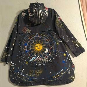 Johnny Was reversible coat. Rain resistant NWOT